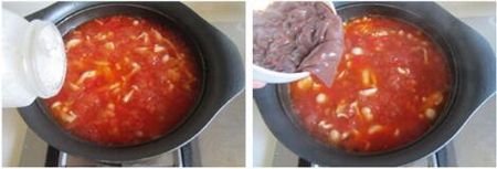 猪肝番茄汤的做法步骤7-8