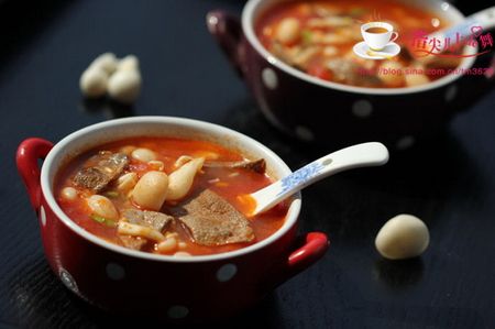猪肝番茄汤的做法