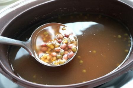 双豆百合汤的做法步骤6