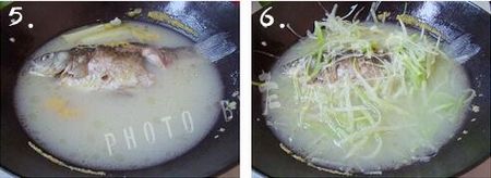 鲫鱼汤的做法步骤5-6