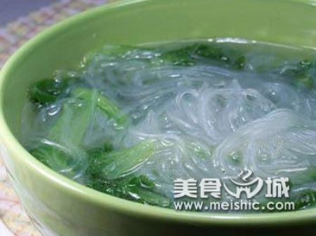 大白菜粉丝汤