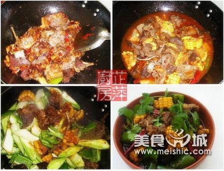 香辣狗肉煲怎么做