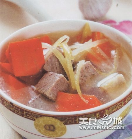 咸菜牛肉汤