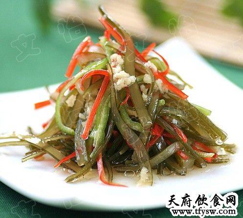 (1)青椒海带丝