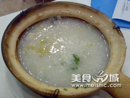 生菜鱼片粥