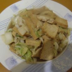 白菜炖豆腐的做法步骤