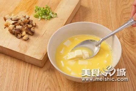 肉燥豆腐鸡蛋羹步骤3