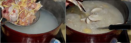 鸡肉香菇粥做法步骤1-2