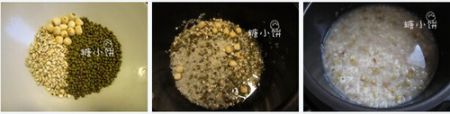 绿豆薏米粥做法步骤1-3