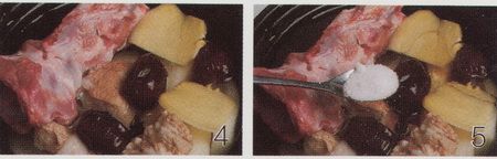 白菜猪骨汤做法步骤4-5