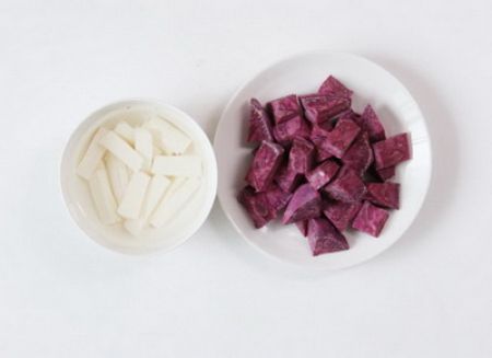紫薯山药粥做法步骤1