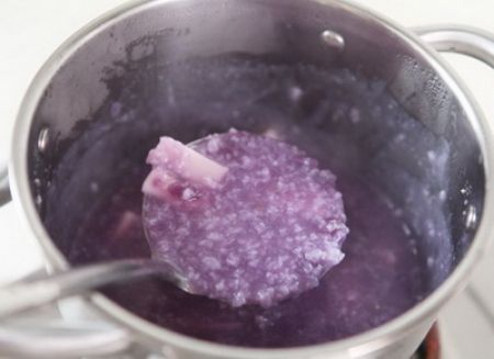 紫薯山药粥做法步骤4