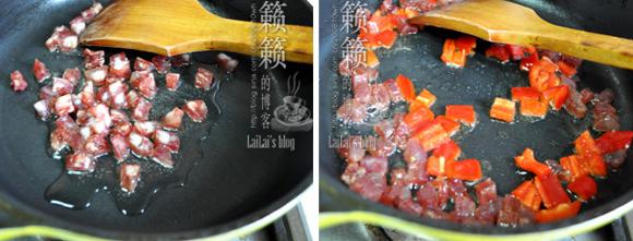 韭菜皮蛋松的做法