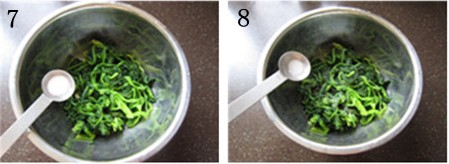 芝麻菠菜步骤7-8