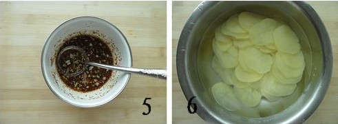  凉拌土豆片步骤5-6