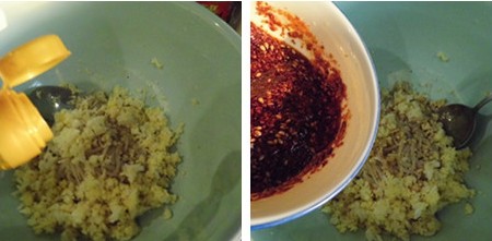 金针菇凉拌黄金米步骤7-8