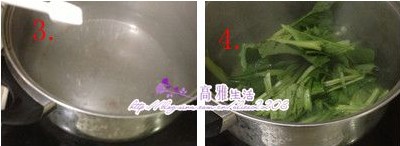韩式凉拌菠菜步骤3-4