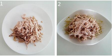 芽菜凉拌手撕鸡的做法步骤20-21