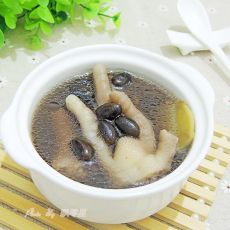 黑豆凤爪汤的做法步骤