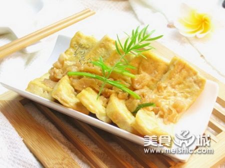 潮汕菜脯焖豆腐的做法