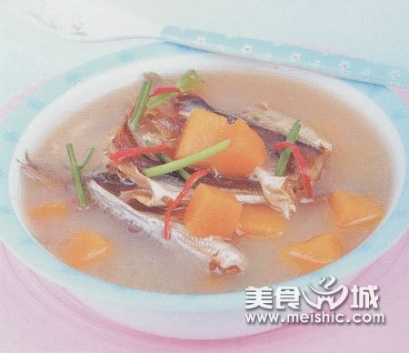 干黄花鱼煲木瓜