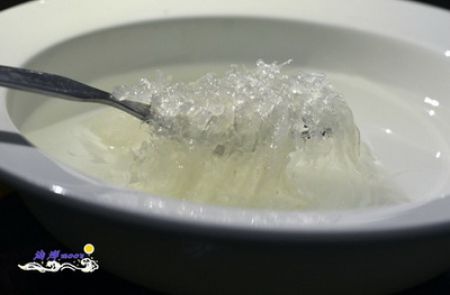 木瓜雪莲果炖燕窝做法步骤2